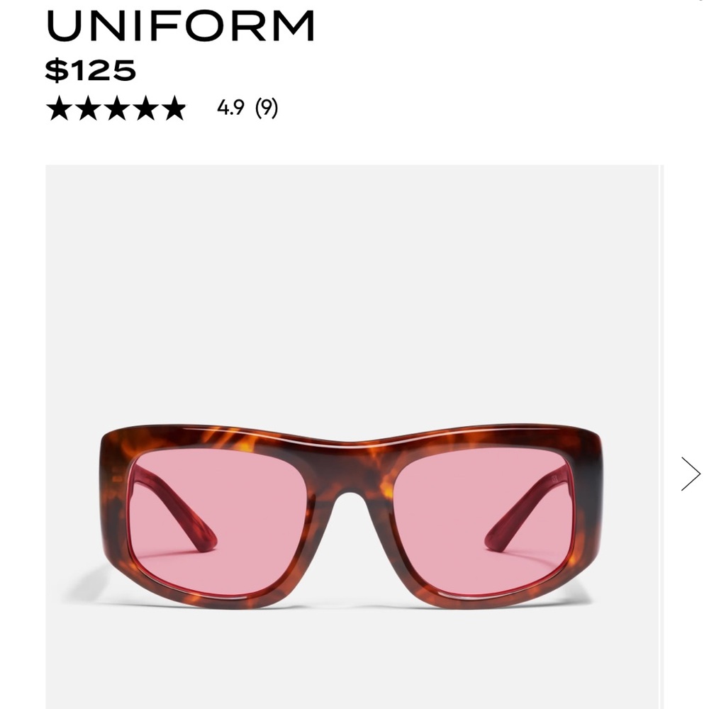 **NWT** Quay x Guizio Uniform Sunglasses